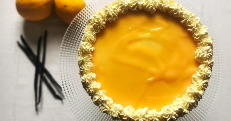 no-bake lemon curd cheesecake featured image